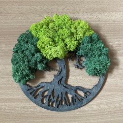 Tablou licheni - Copacul vietii